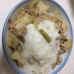 牛とろろ丼